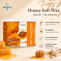 Cire dépilatoire douce 400g sous marque privée, en boîte de 14oz, professionnelle pour salon, visage, jambes, corps, maillot de bain