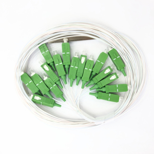 ตัวแยกไฟเบอร์ออปติก SC/APC-0.9-SM ไมโคร 1x8 พร้อมขั้วต่อ ท่อเหล็กไฟเบอร์ออปติก PLC ตัวแยกไฟเบอร์แบบ Single Mode - Product Image 6