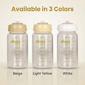 Boca ancha 240ml 8oz Botella de almacenamiento de leche 8oz Colección de leche Botella de vidrio Grado alimenticio - Product Image 4