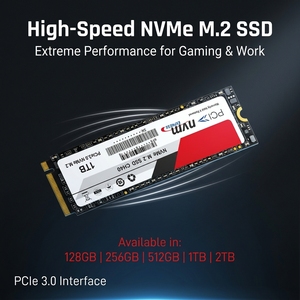 SSD interne PCIe Gen4 NVMe M.2 2280 de 1 To, neuf, haute vitesse, M.2 PCIE pour ordinateurs portables - Product Image 1