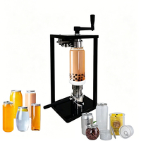 Ferme-boîte manuel 5,5 cm avec système de scellage à 3 rouleaux pour boîtes de 150 à 1000 ml