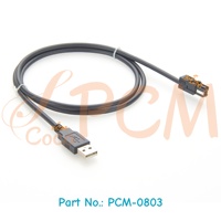 USB-zu-HSC-Fahrzeug kabel für das Infotainment-System im Fahrzeug HSC 4P-Buchse zu USB 2.0 a LVDS-Video-Audio-Verbindungs kabel