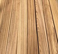 Panel Dinding Kayu Zebra Solid untuk Pabrik, Panel Dinding Kayu Keras Wujinmu Afrika untuk Dekorasi Interior Vila Mewah