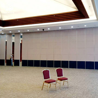 Nouvel hôtel Restaurant cloison de séparation insonorisée mur pliable Flexible décoratif pour salle à manger pour bureau panneau de Style bois