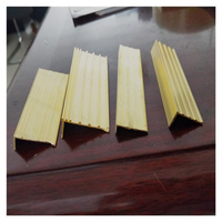 Bande décorative en laiton, profilés en laiton extrudés, profilés en laiton en L, profilés en T, profilés en R, profilés plats