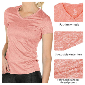 <span class=keywords><strong>2022</strong></span> moda europea y americana suelta transpirable mujeres deportes manga corta hogar ocio Tops - Product Image 5