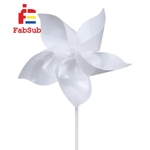 Niños sublimación Pin rueda PET papel doble cara imprimible en blanco jardín fiesta decoración promoción regalo para sublimar - Product Image 3