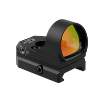 Lunette de visée point rouge réglable 1x22x26, 56g, en alliage d'aluminium léger, lentilles entièrement multicouches pour la chasse et le tir en extérieur