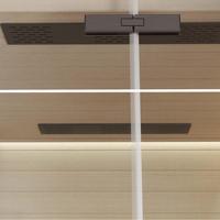 Sauna Comercial SG108L/R para 2 Personas, Sauna de Infrarrojos Lejanos, Sauna de Vapor Seco Eléctrica de Madera Sólida para Hoteles, Villas y Proyectos de Bienestar