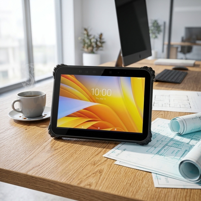 Industrial Grade Tablet PC CE Certified Android 15 AER Octa Core Phone with 8GB + 256GB Storage NFC IP68 Waterproof