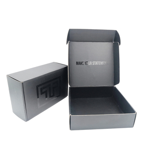 Tùy biến cá nhân quần áo đóng gói quần áo hộp sóng hộp giấy hộp đen - Product Image 5