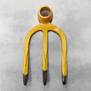 高品质3叉花园锄头工具碳钢花园叉 - Product Image 3