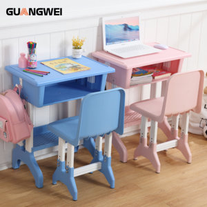 <span class=keywords><strong>S</strong></span>ản xuất tùy chỉnh nội thất trường học lớp học nhựa có thể điều chỉnh sinh viên Bàn và ghế - Product Image 1