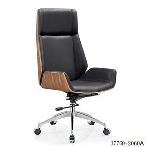 Modern Design PU/Cowhide Leather <b>Chair</b> 37760-2060A - Product Image 1