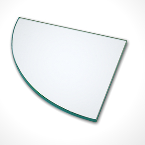 Prix d'usine Verre trempé <span class=keywords><strong>Étagère</strong></span>s en verre <span class=keywords><strong>de</strong></span> coin taillé sur mesure <span class=keywords><strong>Étagère</strong></span>s en verre <span class=keywords><strong>quart</strong></span> <span class=keywords><strong>rond</strong></span> - Product Image 1