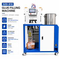Machine automatique de fabrication de sacs et de remplissage de colle pour la production de bonnets de soutien-gorge en silicone et de coussinets en gel OEM
