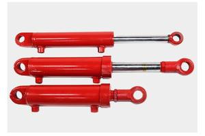 Sert Krom Kaplamalı Piston Çubuklu Dökme Demir Malzemeli Küçük Tek Yönlü Çift Etkili Hidrolik Silindir - Product Image 2