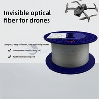 Câble de fibre optique monomode YOFC G652D G657A1 G657A2 0,25 mm 0,43 mm Fibre optique nue en quartz pour communication, colorée, 50 km 60 km