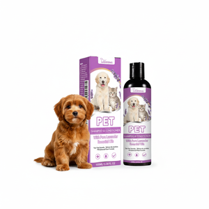 Shampoo anti-démangeaisons à l'avoine naturelle, apaise les allergies et laisse le pelage de l'animal doux et facile à démêler - Product Image 1