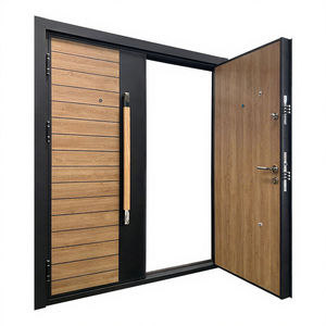 <span class=keywords><strong>Porte</strong></span> en bois, acier turque, luxueuse <span class=keywords><strong>entrée</strong></span> de sécurité, nouveau Design, - Product Image 1