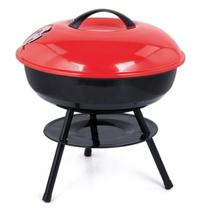 Parrilla de Carbón Portátil Ajustable de 14 Pulgadas con Forma de Manzana, Mini <span class=keywords><strong>Barbacoa</strong></span> para Exteriores, Camping y Cocina - Product Image 2