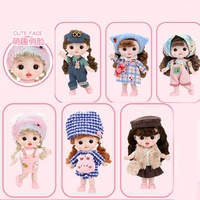 Poupée articulée Princesse Beauté 2025 de 8 pouces en vinyle et plastique, modèle de princesse mignonne, jouet souple gonflable, échelle 1:12, LH Unisexe