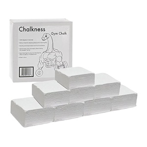 <span class=keywords><strong>ASMR</strong></span>用ウェイトリフティングチョークブロックとジムチョーク-1LBのボックス (8つの2オンスブロック) トップピッククラッシャブルジムチョーク
