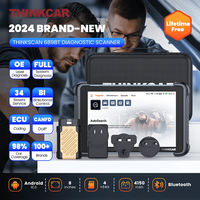 THINKCAR THINKSCAN 689BT Outil de diagnostic automobile professionnel CANFD DOIP Codage bidirectionnel de l'ECU 34 fonctions de réinitialisation Scanner OBD2 complet