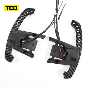 Palettes de changement de vitesse magnétiques en fibre de carbone TDD LED pour VW Volkswagen Golf MK7 MK7.5 Golf R Scirocco - Product Image 1