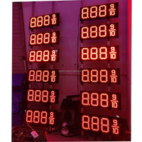 IP65 distributore di benzina led prezzo segno digitale controllo APP mobile wifi led cambio prezzo per stazione di servizio