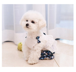 Nuovi Vestiti per Cani, Gonna Sottile e Traspirante per Primavera ed Estate, Gonna a Quattro Zampe per Cani, Abbigliamento per Animali Domestici all'Ingrosso - Product Image 6