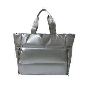 Pochette de soirée dorée en métal pour femme, sacs de mariage brillants, pochettes de mariée avec nœud métallique, sac à bandoulière à chaîne - Product Image 1