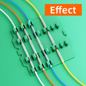 ปลอกหุ้มสายไฟเบอร์แบบหดด้วยความร้อน SAIVXIAN ขนาดเส้นผ่านศูนย์กลาง 6.0 มม. ความยาว 60 มม. สำหรับเหล็กเส้นขนาด <span class=keywords><strong>2</strong></span> มม. รองรับ 4G/WiFi/3G ป้องกันการเชื่อมต่อไฟเบอร์ - Product Image 3