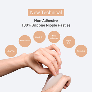 สติกเกอร์ติดหน้าอกแบ<span class=keywords><strong>บ</strong></span>ไม่มีสายรัดซิลิโคนแบ<span class=keywords><strong>บ</strong></span>นำกลับมาใช้ใหม่ได้จุกนมแ<span class=keywords><strong>บ</strong></span><span class=keywords><strong>บ</strong></span>เหนียวติดกล่องได้ตามต้องการ - Product Image 3
