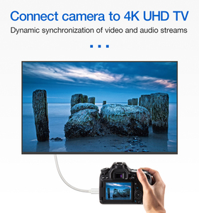 ऑडियो केबल 4K <span class=keywords><strong>2K</strong></span> 60 hdmi केबल 1.2m 2m 3m hdami से डिजिटल कैमरा के लिए मिनी hddami के लिए डिजिटल कैमरा