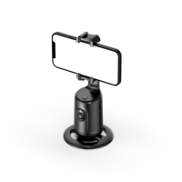 Stabilisateur de cardan P01 PRO avec suivi IA 360° sans application, fonctionnement à un clic, objectif réglable pour l'enregistrement vidéo et le direct