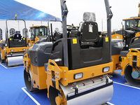 Compacteur à tambours tandem vibrant XMR303 efficace pour le pavage d'asphalte et la construction routière urbaine