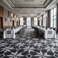 Moquette ignifuge pour hôtel, mur à mur, en nylon, à motifs, pour projet d'aménagement d'espaces publics d'hôtels 5 étoiles