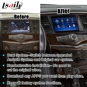 Lsailt <span class=keywords><strong>8</strong></span>英寸高清屏幕安卓多媒体升级日产巡逻舰队2011-17无线CarPlay视频接口 - Product Image 5