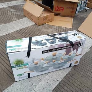 Juego de ollas multifunción de gas para Cocina de Inducción doméstica, juegos de utensilios de cocina antiadherentes, juego de ollas - Product Image 3