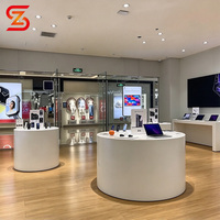 Fabricants d'armoires de présentation pour téléphones mobiles, vitrine de magasin de détail avec éclairage LED, armoire de présentation numérique personnalisée pour magasin