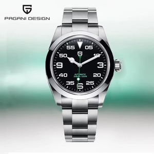 PAGANI DESIGN PD-1692 New 40mm Luxury Men's Mechanical AR Coated 100M Water Resistant Sapphire Glass Automatic <b>Watch</b> Men <b>Watches</b> - Product Image 2
