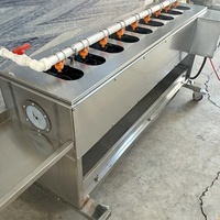 Machine automatique de nettoyage et d'épluchage pour radis blancs, pommes de terre, manioc et tiges de laitue