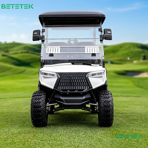 Carrito de Golf Eléctrico para 4 Personas, Conducción Estable, Agarre Firme en Terreno Irregular, Buggy de Golf Práctico para Campos de Golf y Carreteras No Públicas, DOT CE - Product Image 1