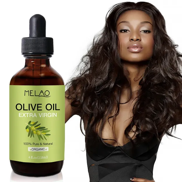 Pelle secca Del Corpo e Dei Capelli Non Raffinato Extra Vergine Spremuto A Freddo Biologico Idratante 100% Puro Olio di Oliva Naturale