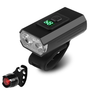 Ensemble de feux de vélo Yunmai LED avant et arrière rechargeables avec affichage de la puissance pour le cyclisme - Product Image 4