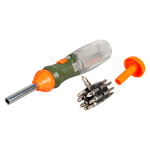 <span class=keywords><strong>Direct</strong></span> <span class=keywords><strong>Factory</strong></span> OEM/ODM Hoge Kwaliteit 16-in-1 Ratschet-schroevendraaier Industriële Kwaliteit Multifunctionele Plastic Uitwisselbare <span class=keywords><strong>Bits</strong></span> - Product Image 1