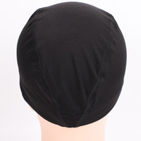 Bonnet sans colle pour les cheveux, filet pour perruque, en Spandex, dôme élastique en maille, 1 pièce