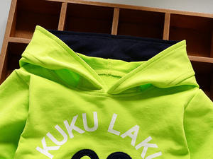 Conjunto Deportivo para Niños Pequeños, Ropa de Otoño para Bebés, Conjuntos de Ropa de Marca de Moda para Niños y Niñas, Sudadera con Capucha y Pantalones, 2 Piezas - Product Image 4