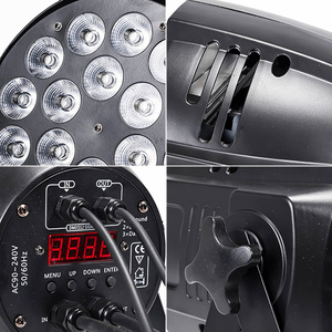 Vorlane mới nhất RGBW ánh sáng laser DJ DMX ánh sáng sân khấu PAR56 LED cho công viên chủ đề - Product Image 3